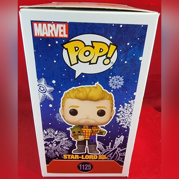 Star-lord with groot funko exclusive # 1125 (nib) - Picture 6 of 7